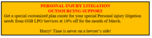 Personal Injury litigation