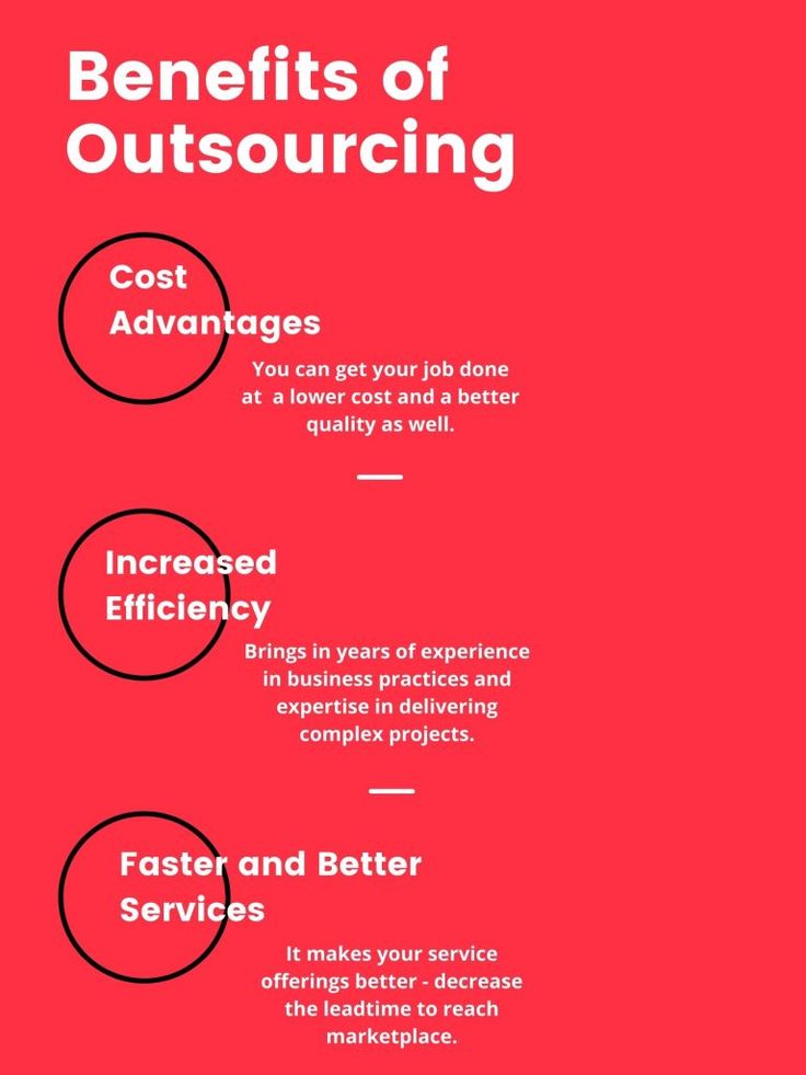 benefits of outsourcing