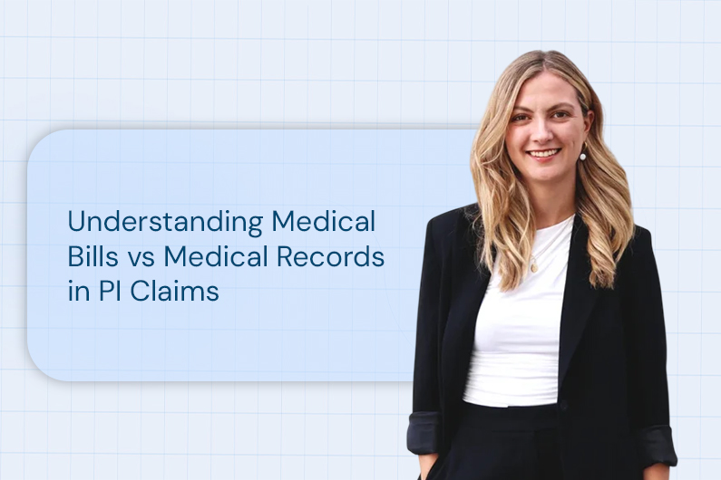 Understanding Medical Bills vs Medical Records in PI Claims